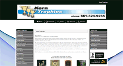 Desktop Screenshot of kerntrophies.com
